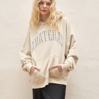 Basic volume 和柄 hoodie