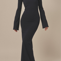 AuraFit Padded Maxi Dress / 濃藍(navy)