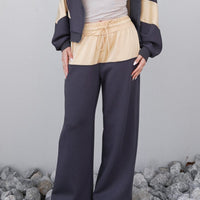 dolman track pants / navy