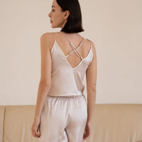 classic georgette satin camisole