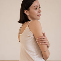 classic georgette satin camisole
