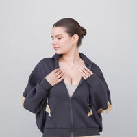 dolman track pants / navy