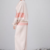 dolman track pants / 亜麻(beige)