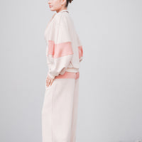 dolman track pants / 亜麻(beige)