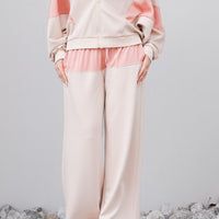 dolman track pants / 亜麻(beige)