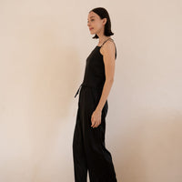 classic georgette satin pants