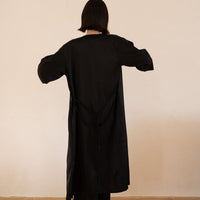 classic georgette satin robe