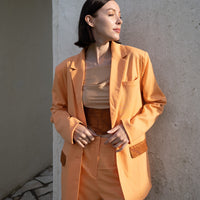 oriental linen jacket