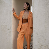 oriental linen jacket