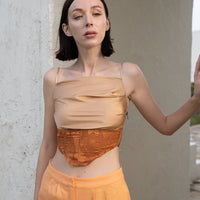 oriental drape camisole