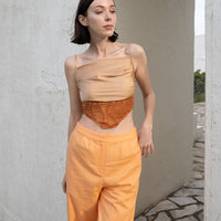 oriental drape camisole