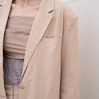 oriental linen jacket