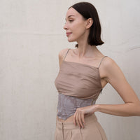 oriental drape camisole