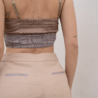 oriental drape camisole