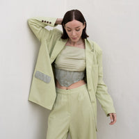 oriental linen jacket
