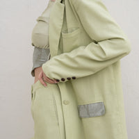 oriental linen jacket