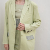 oriental linen jacket