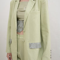 oriental linen jacket