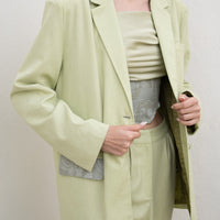 oriental linen jacket