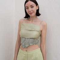 oriental drape camisole