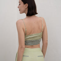 oriental drape camisole