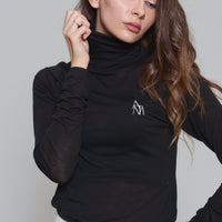 seamless turtle top / beige