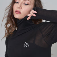 seamless turtle top / beige