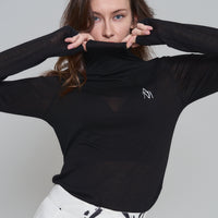 seamless turtle top / beige