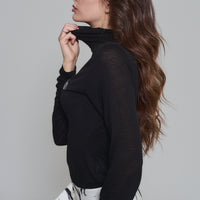 seamless turtle top / beige