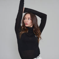 seamless turtle top / beige