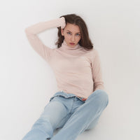 seamless turtle top / beige