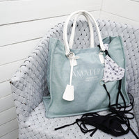 asanoha canvas bag / denim