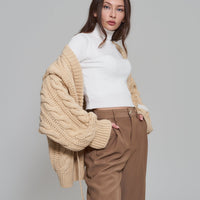 knit over cardigan