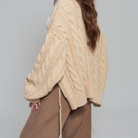 knit over cardigan