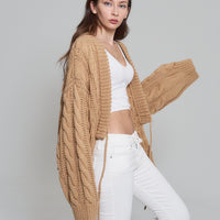 knit over cardigan