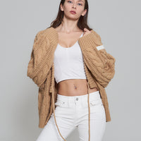 knit over cardigan