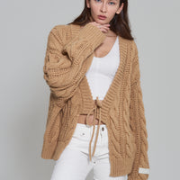 knit over cardigan