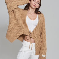 knit over cardigan