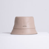 logo bucket hat / beige
