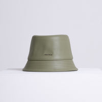 logo bucket hat / beige
