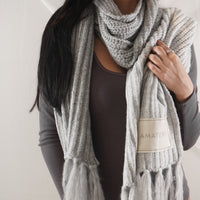 double tone winter scarf