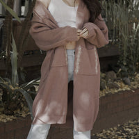over-knit cardigan
