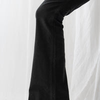 flare stretch asanoha denim / blue