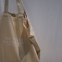 100% cotton logo tote / 5th anniversary version