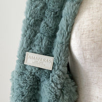 winter fuzzy shoulder bag