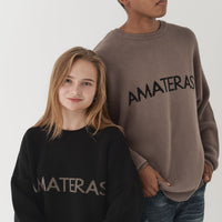 logo comfort knit sweater