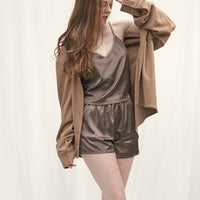 rich collared boyfriend shirt