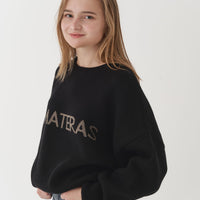 logo comfort knit sweater