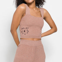 soft knitted tank