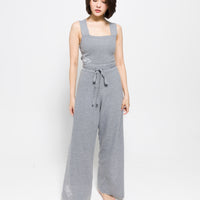 elegant knitted wide pants